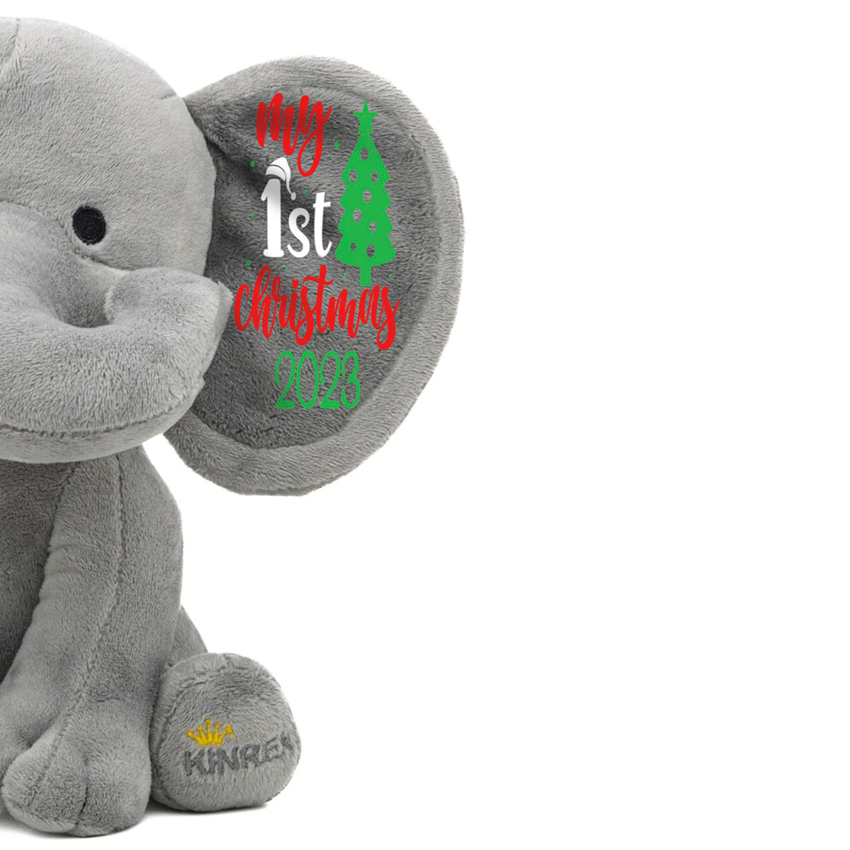 Gray 9" Plush Toy U8008