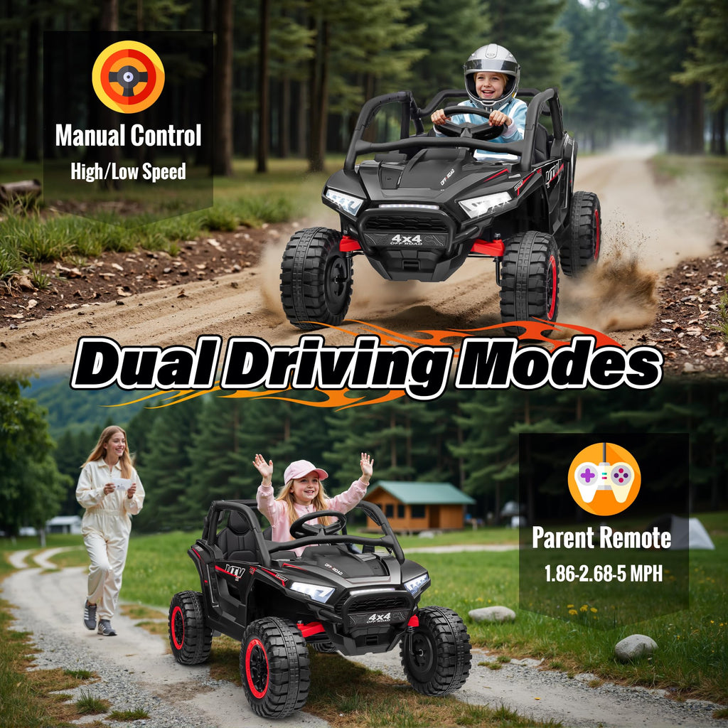 24V 2 Seater Off-Road UTV Ride on Car with Remote Control P403392