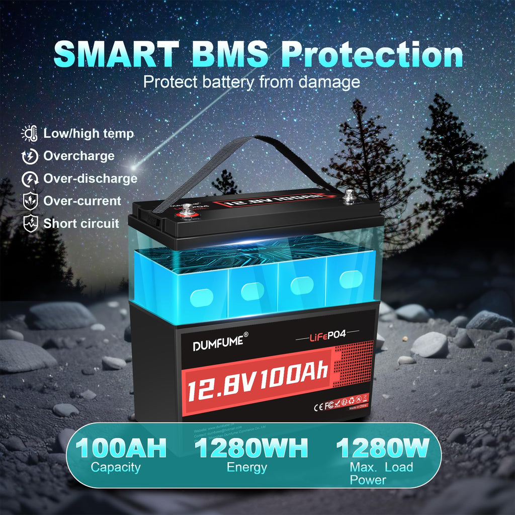 12V 100Ah LiFePO4 Battery Group 31 I2965