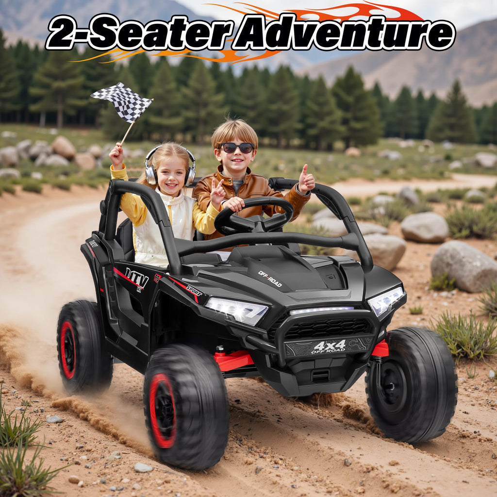 24V 2 Seater Off-Road UTV Ride on Car with Remote Control P403392