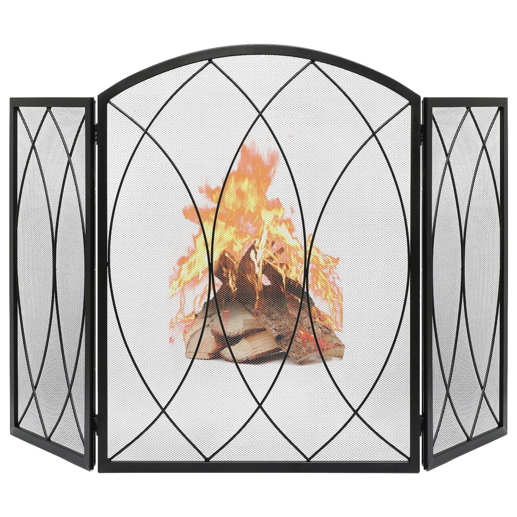 Wrought Iron Fireplace Screen C756313