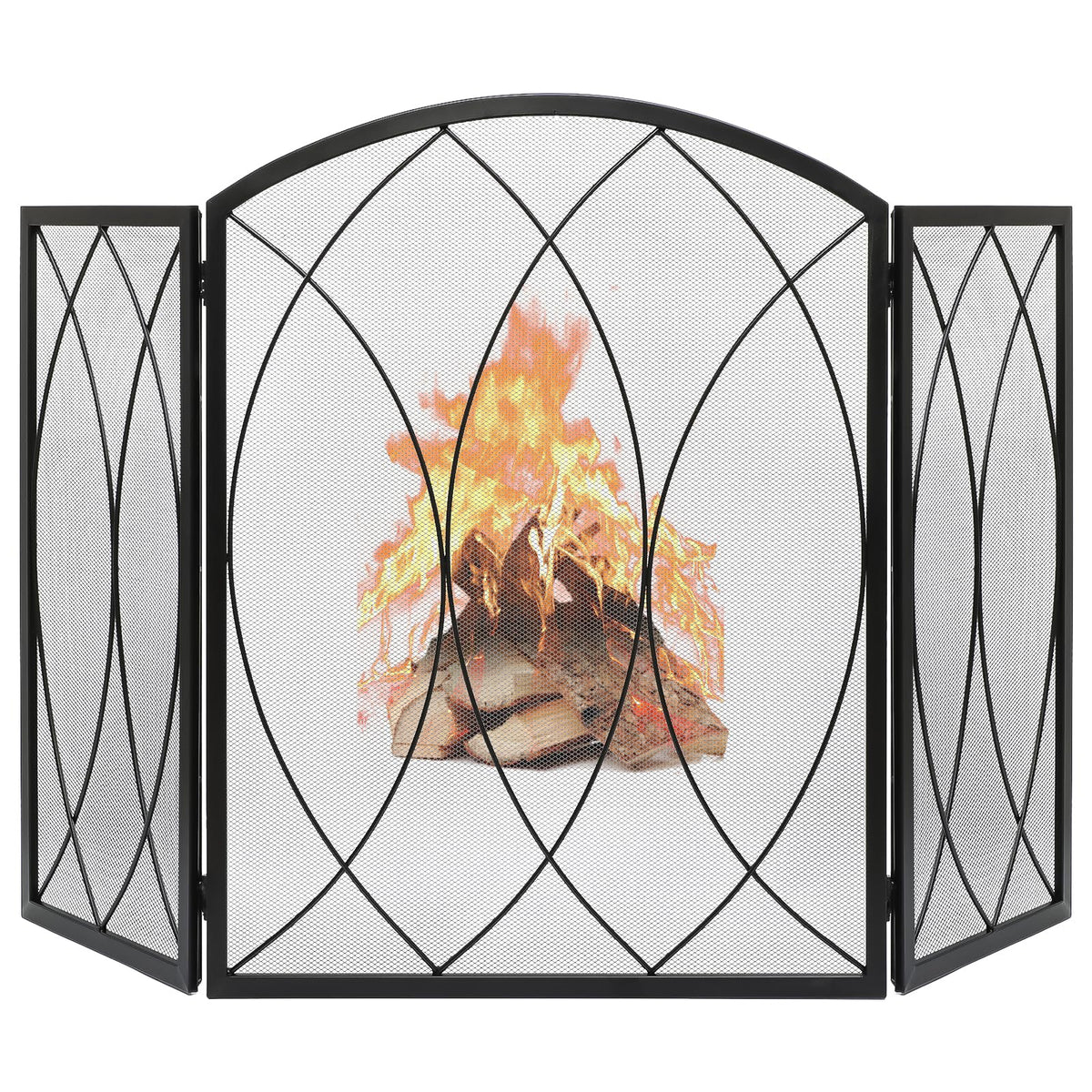 Wrought Iron Fireplace Screen C756313