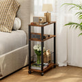 Rolling Side Table with Wheels M89135