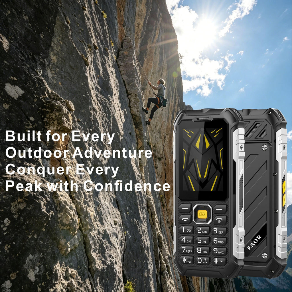 Unlocked Rugged Phone 2.4" Screen IP68 4500mAh K996