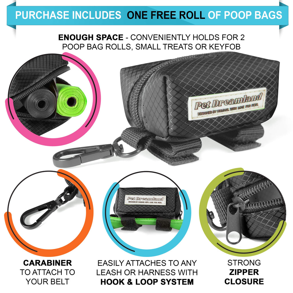 Hands Free Dog Leash and Poop Bag Dispenser B6320